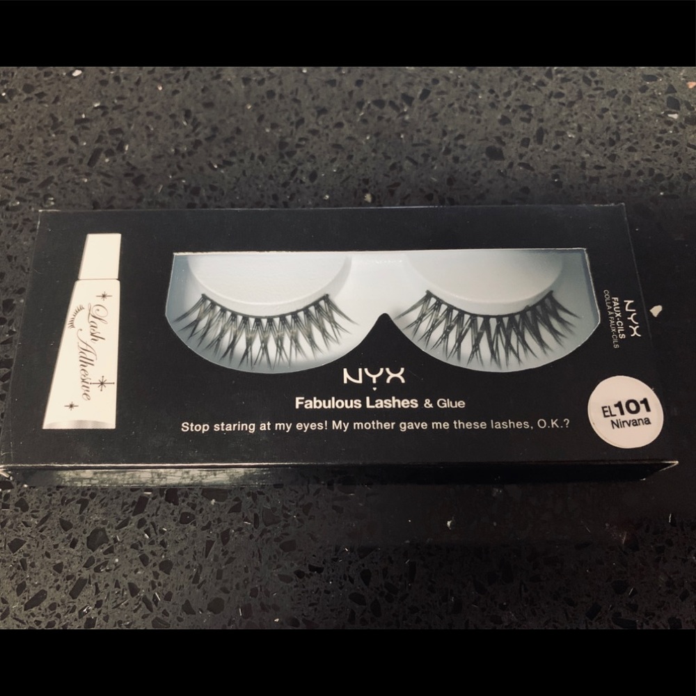 NEW NYX Fabulous Lashes & Glue EL101 Nirvana